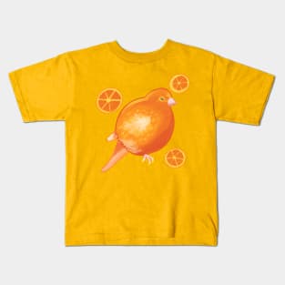Orange Canary Kids T-Shirt